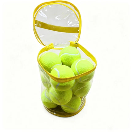 12X TENNIS BALLS Outdoor SPORTS Fun Dog Fetch TOY Play CRICKET Training Beach