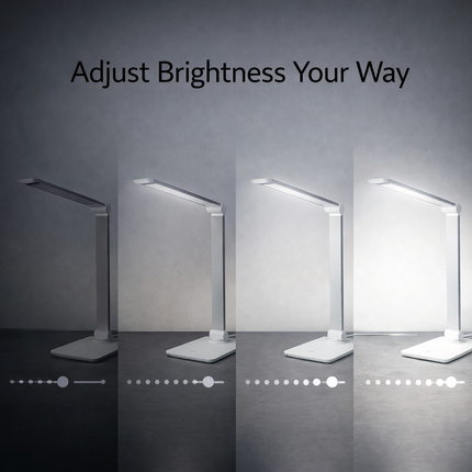 LED Table Desk Lamp – Eye-Caring Light USB Charging 3 Modes Touch Control