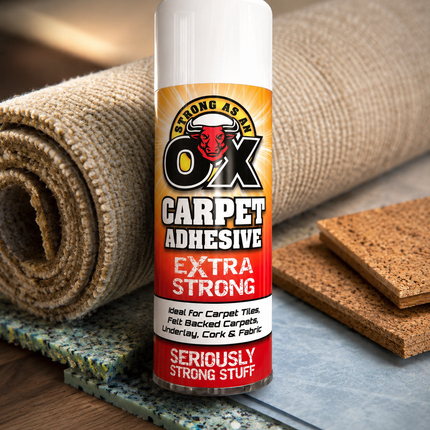 Adhesive Glue Spray Heavy Duty 500ML For Carpet Vinyl