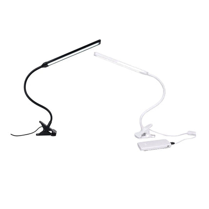 Clip on Desk Led Lamp Reading USB Clamp Home light Adjustable Flexible Neck