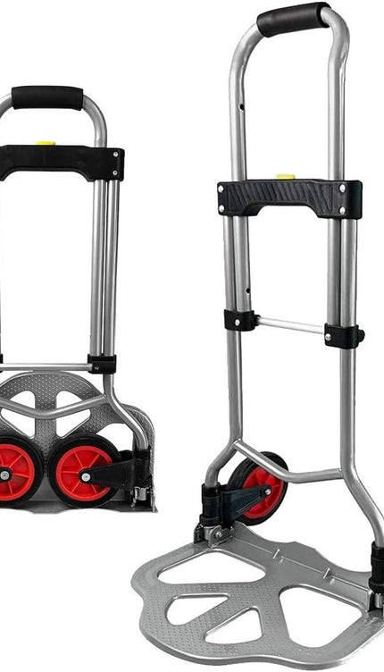 Foldable Hand Sack Truck 70kg Heavy Duty Trolley Cart with Adjustable Handle
