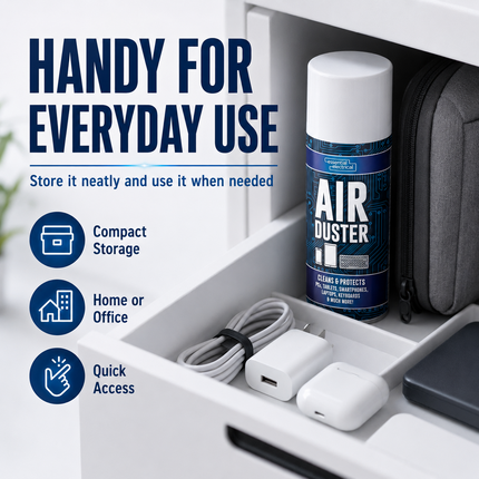 Air Duster Spray 200ml Compressed Can PC Keyboard Cleaner