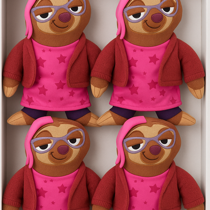 4-Pack Disney Zootopia Priscilla Plush Toys – 26cm