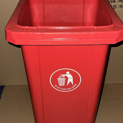 Outdoor Wheelie Bin Trash Can 100L/120L EN840 Large Rubbish Waste Dustbin
