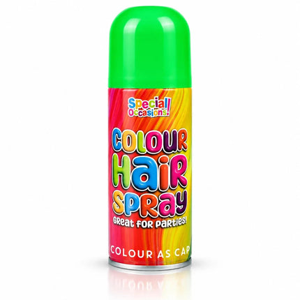 Hair Colour Spray 200ml Temporary Wash Out Halloween Fancy Dress Party 6 Colours
