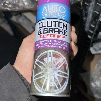 Rapide AX Clutch & Brake Cleaner Spray 400ml Powerful Degreaser For Cars Bikes