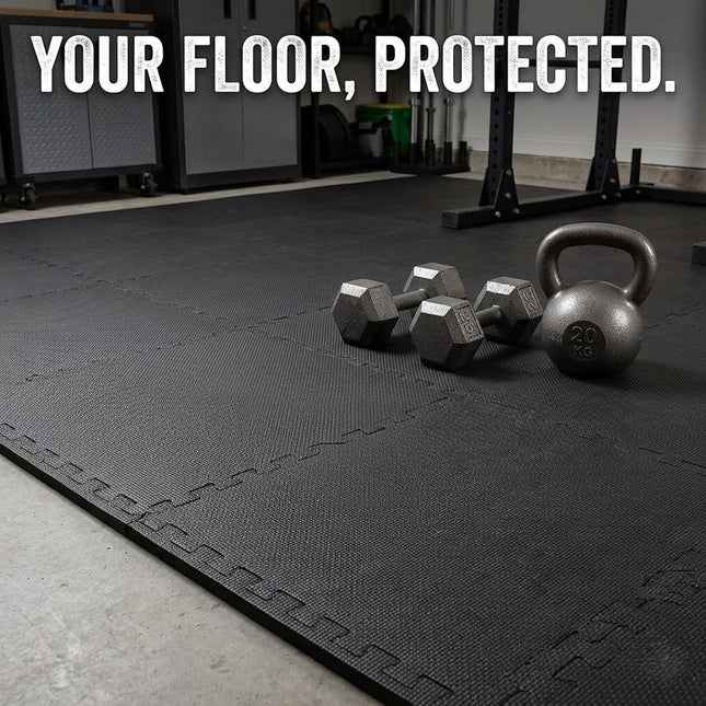 EVA Play Mats Interlocking Soft Foam Kids Gym Yoga  Fitness Floor Tiles 30x30cm