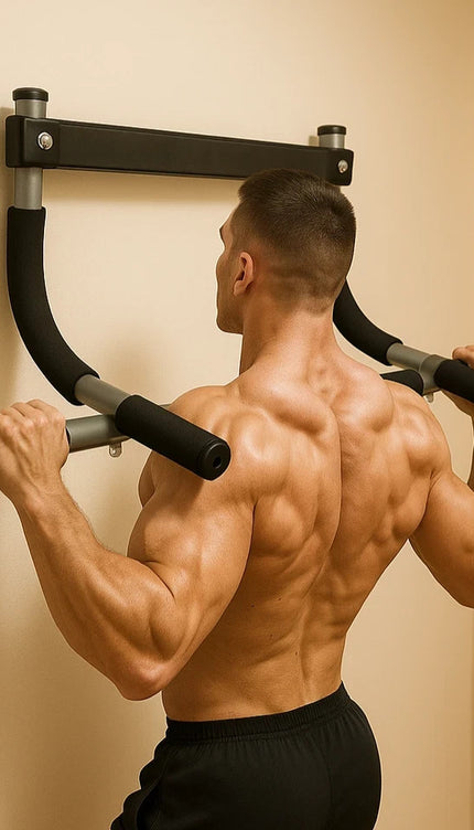 Pull up Bar Door Frame Multi Grip Chin Up Bar Push up - No Drilling Required