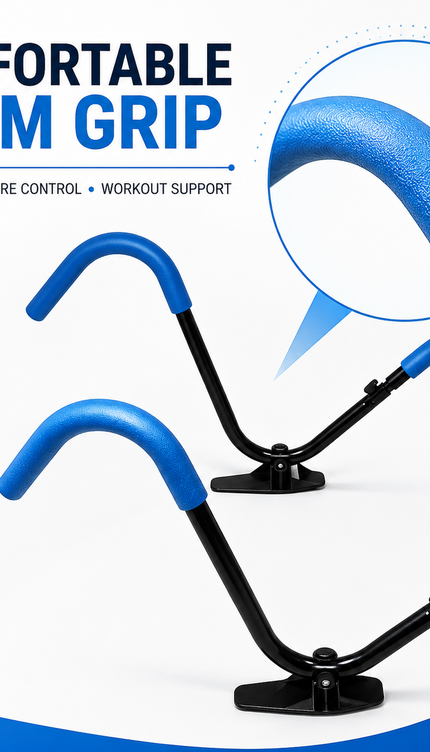 Fitness Ab Trimmer Sit Up Crunch Core Ab Roller Soft Foam Grip Gym Workout