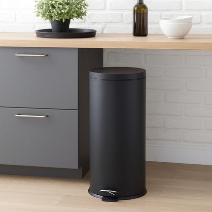30L Pedal Bin With Removable Inner Bucket