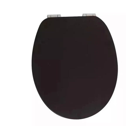 18" MDF UNIVERSAL BATHROOM WC TOILET SEAT QUICK EASY FIT WOODEN 18INCH