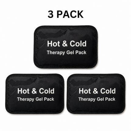 Hot Cold Gel Pack Reusable Heat Ice Therapy Migraine Sports Injury Pain Relief