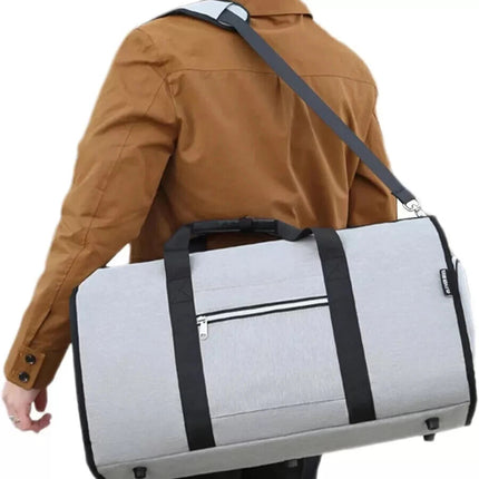 Large Duffel Bag Suit Garment Carrier Foldable Storage Weekender Travel Luggage