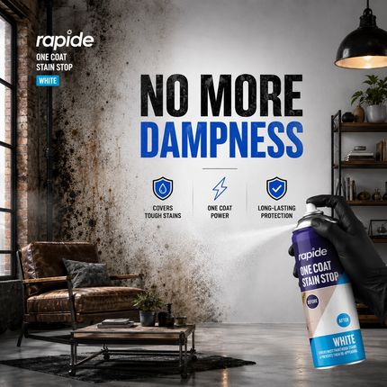 Stain Stop Spray 400ML White Damp Mould Blocker
