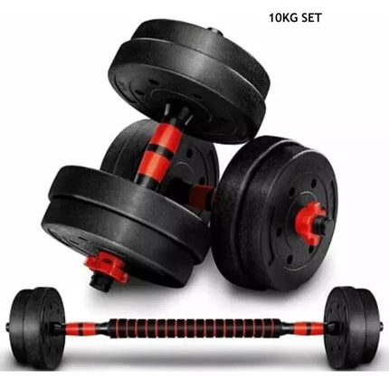Adjustable Dumbbell & Barbell Set