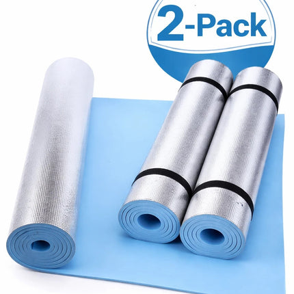 EVA Waterproof Foam Camping Mats – 2 Pack (Blue)