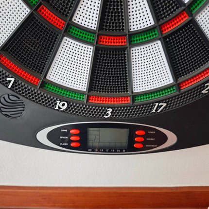 Electronic Dart Board Game LCD Digital Scoring Display Kids Dart Board, 43cm