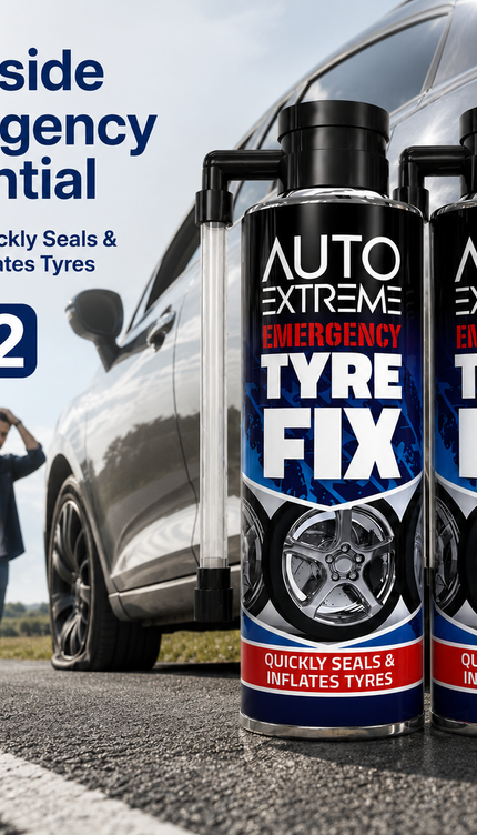 2x Instant Tyre Fix Spray Bicycle Bike Emergency Puncture Repair Sealer 300ml