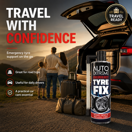 Instant Tyre Fix Spray 300ml Car Puncture Sealer