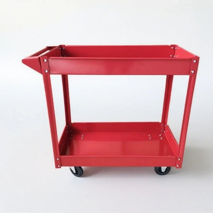 2/3 Tier Heavy Duty Tool Storage Trolley Cart with Wheels Garage Workshop DIY