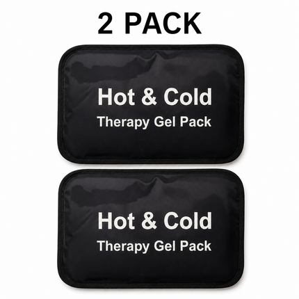 Hot Cold Gel Pack Reusable Heat Ice Therapy Migraine Sports Injury Pain Relief