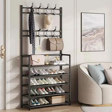 5-Tier Coat & Shoe Storage Rack