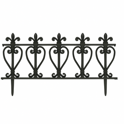 10PCS Lawn Border Fence Panels