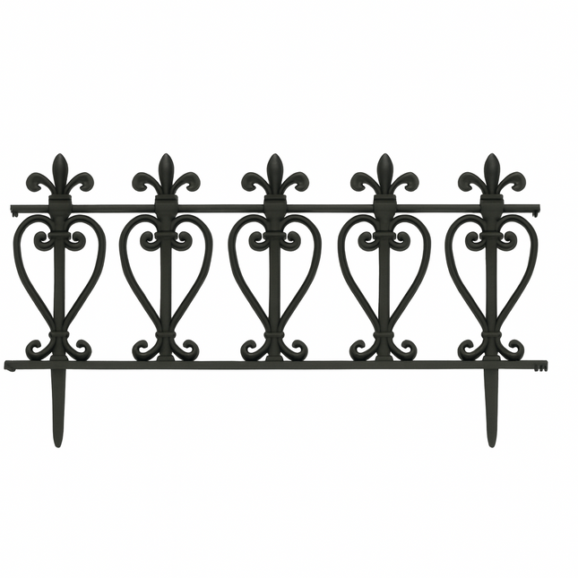 10PCS Lawn Border Fence Panels