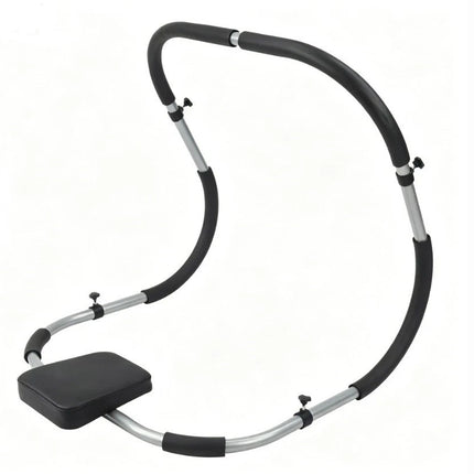 Ab Roller Sit Up Crunch Core Trainer With Padded Headrest Fitness Exercise Gym