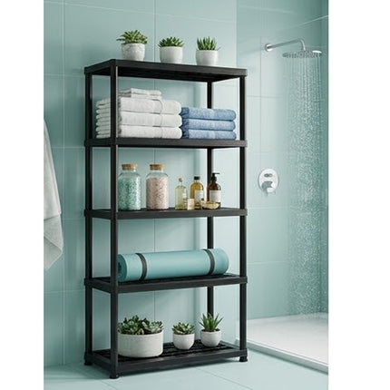 4/5 Tier Plastic Shelving Unit