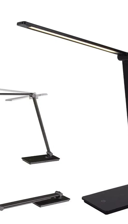 Eye-Caring LED Table Lamp with USB Touch Control Desk Reading Light 3 Brightness