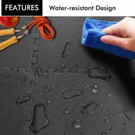 18Pcs Large Eva Foam Mat Tiles Interlocking Soft Floor For Gym & Kids Play Mats