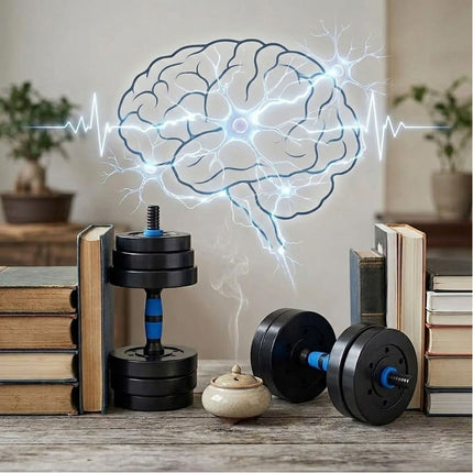 10kg Adjustable Dumbbell & Barbell Set