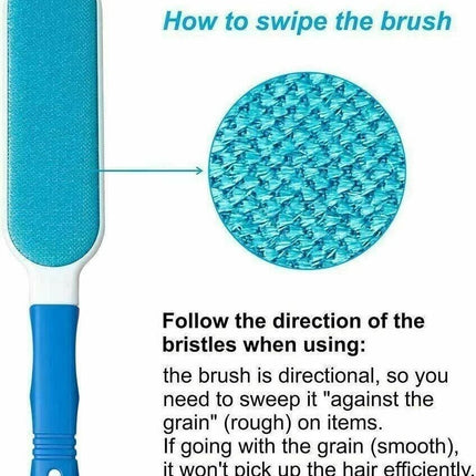 Reusable Pet Dog Cat Hair Remover Sofa Clothes Lint Cleaning Brush Fur Remover