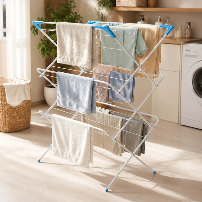 3-Tier Folding Clothes Airer