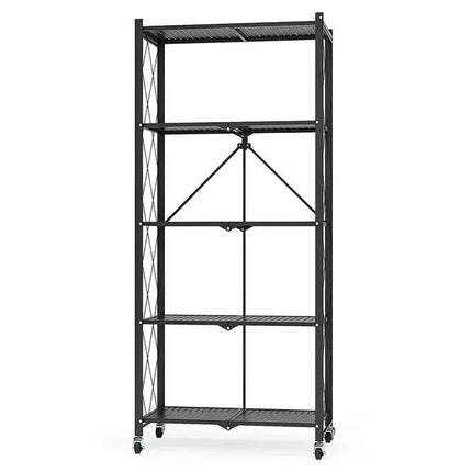 Folding Shelf Storage Portable Rack Shelves Garage Kitchen Warehouse Pantry Shed