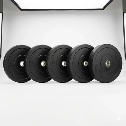 Rubber Weight Plates Dead Lifting Gym Fitness Dumbbell Barbell Olympic Discs