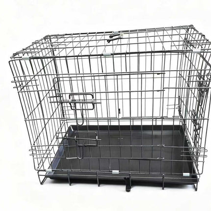 Pet Cage Metal Puppy Training Crate Portable Dog Carrier Suitable for Cats & Dog