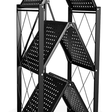 Folding Shelf Storage Portable Rack Shelves Garage Kitchen Warehouse Pantry Shed