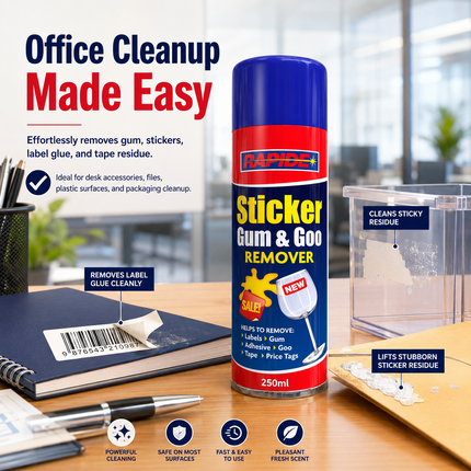 Sticker Remover Spray Gel Label Adhesive Cleaner 250ml