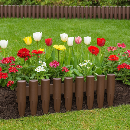 10PCS Garden Border Fence Panels