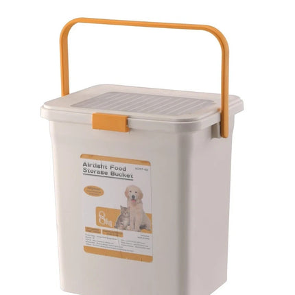 17–23L Pet Food Storage Container – Airtight Dry Food Bin with Scoop