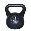 Vinyl Kettlebell Black 12KG