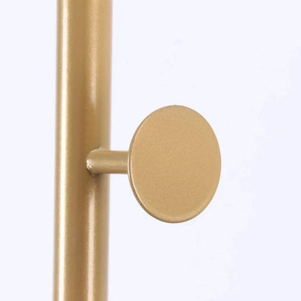 Metal Coat Stand Rack 8 Hooks Clothes Jacket Umbrella Hanger Organizer Hallway
