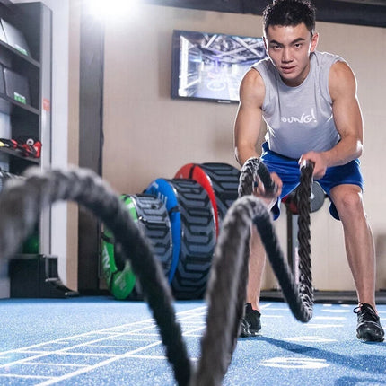 Battle Rope 38mm Gym Workout Cardio Exercise Fitness Strength Training 6M 9M 12M