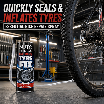 Instant Tyre Fix Spray Bicycle Bike Can Emergency Puncture Repair Sealer 300ml