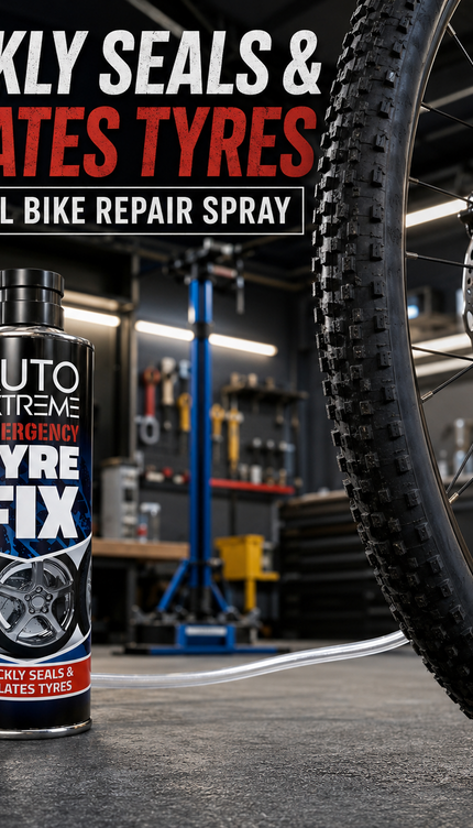Instant Tyre Fix Spray Bicycle Bike Can Emergency Puncture Repair Sealer 300ml