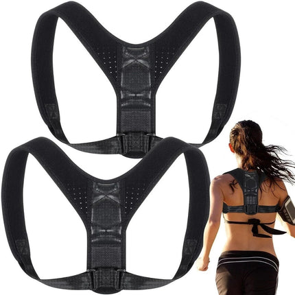 Posture Corrector Bad Back Lumbar Shoulder Support Belt Brace Men Women