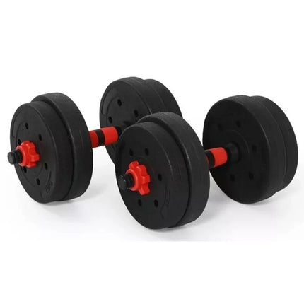 6-in-1 Adjustable Dumbbell, Barbell & Kettlebell Set for Weight Lifting Gym – 30