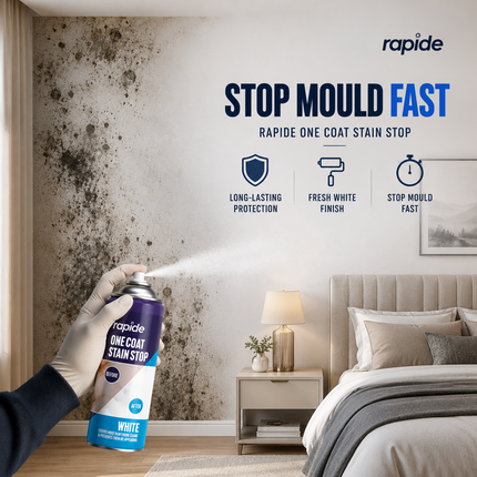 Stain Stop Spray 400ML White Damp Mould Blocker